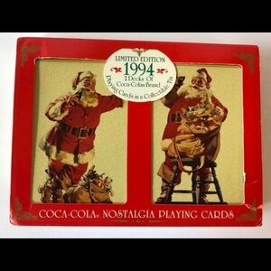 Christmas! Vintage Coca-Cola Playing Cards, 1994